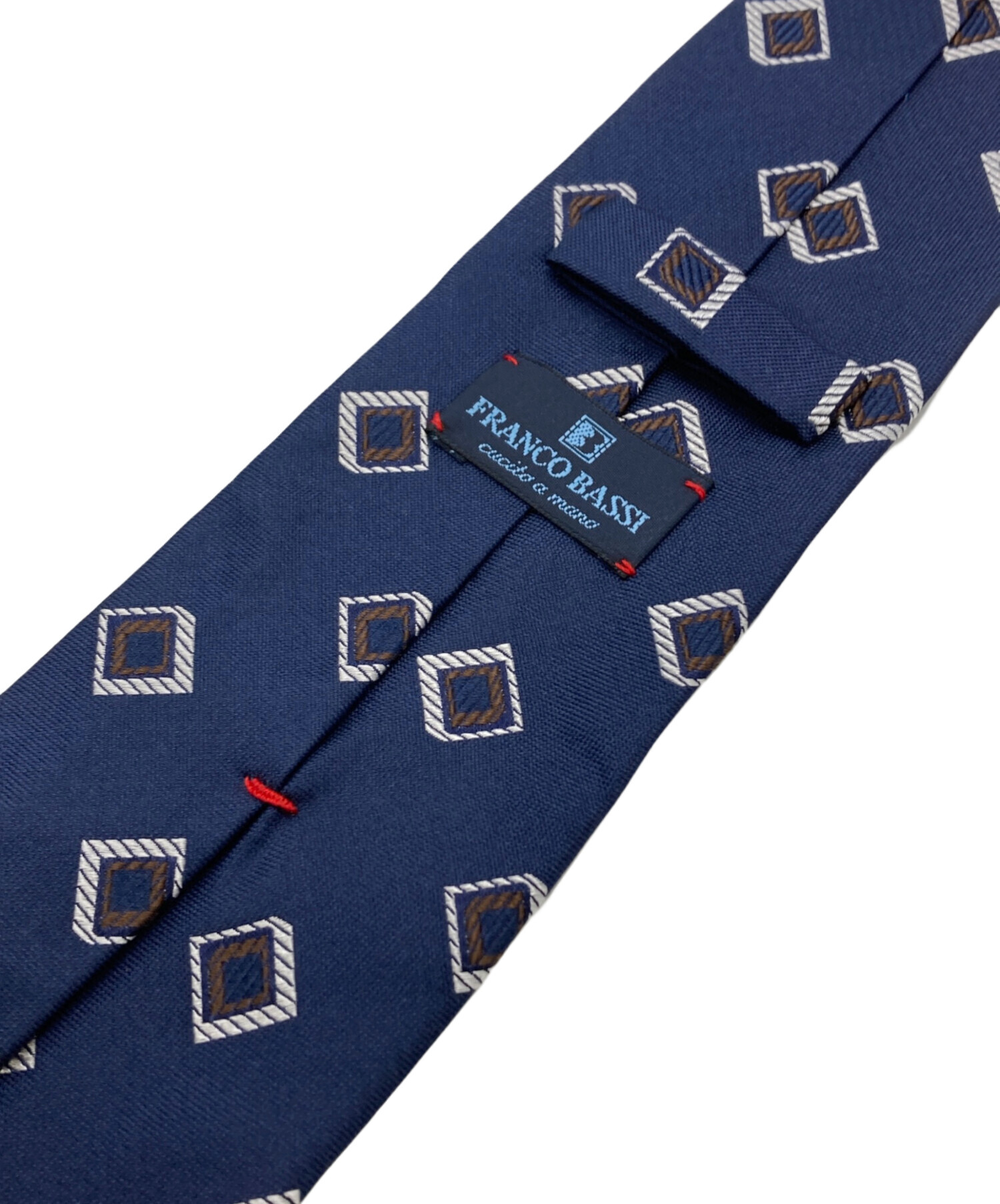 中古・古着通販】FRANCO BASSI (フランコバッシ) ネクタイ ネイビー
