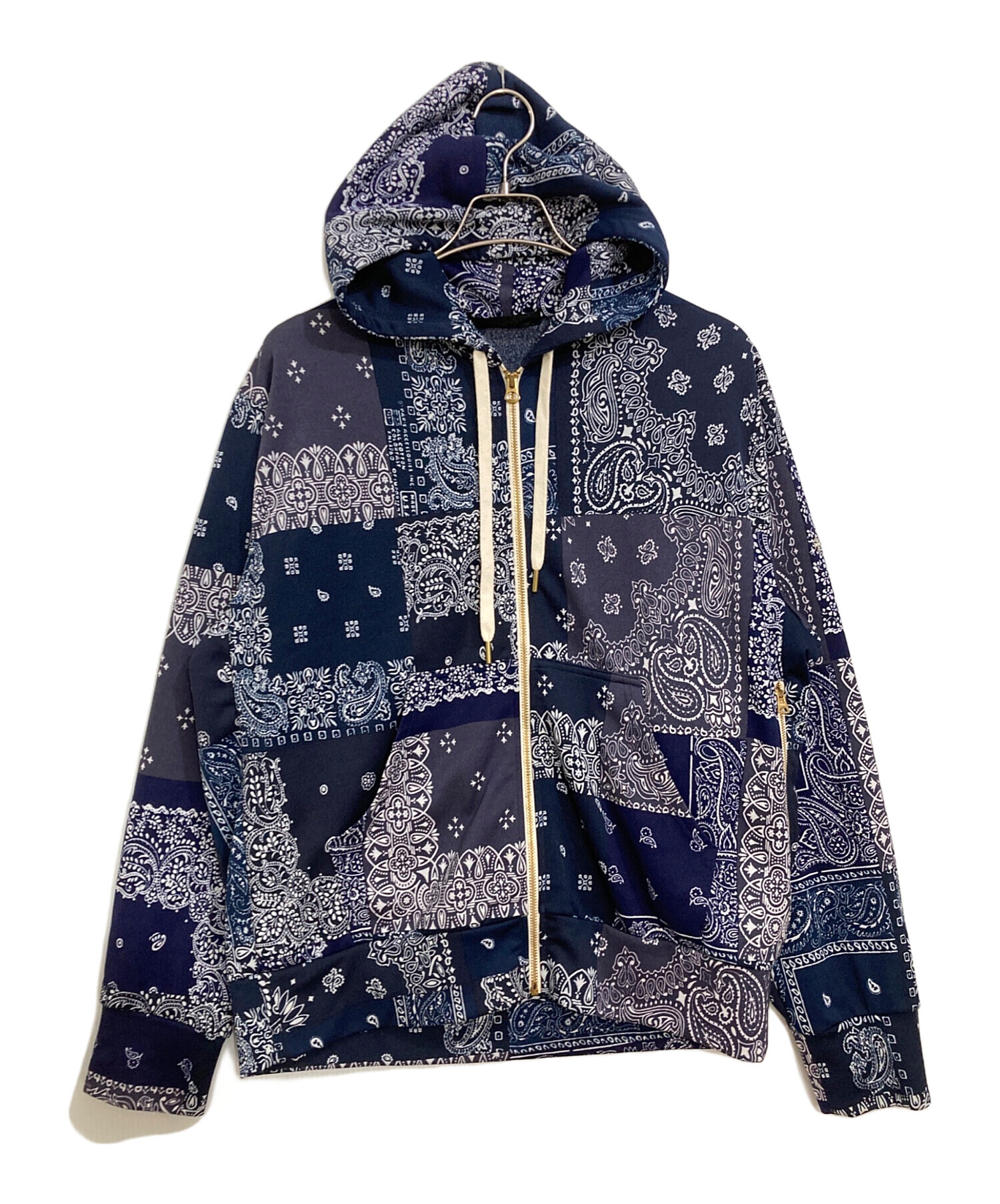 中古・古着通販】TATRAS (タトラス) ジップパーカー ネイビー サイズ