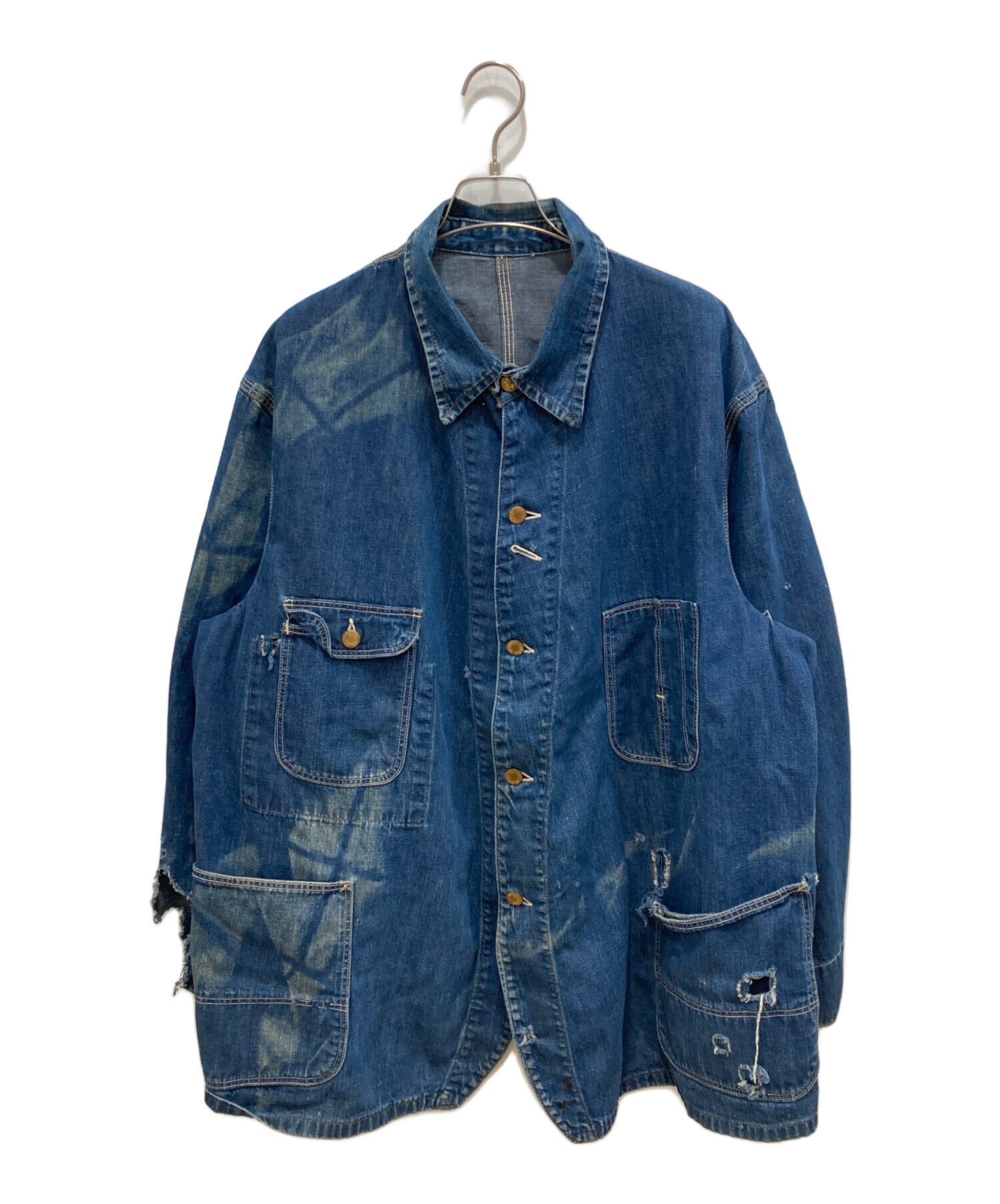 中古・古着通販】VINTAGE (ユーズド) 50sカバーオール インディゴ