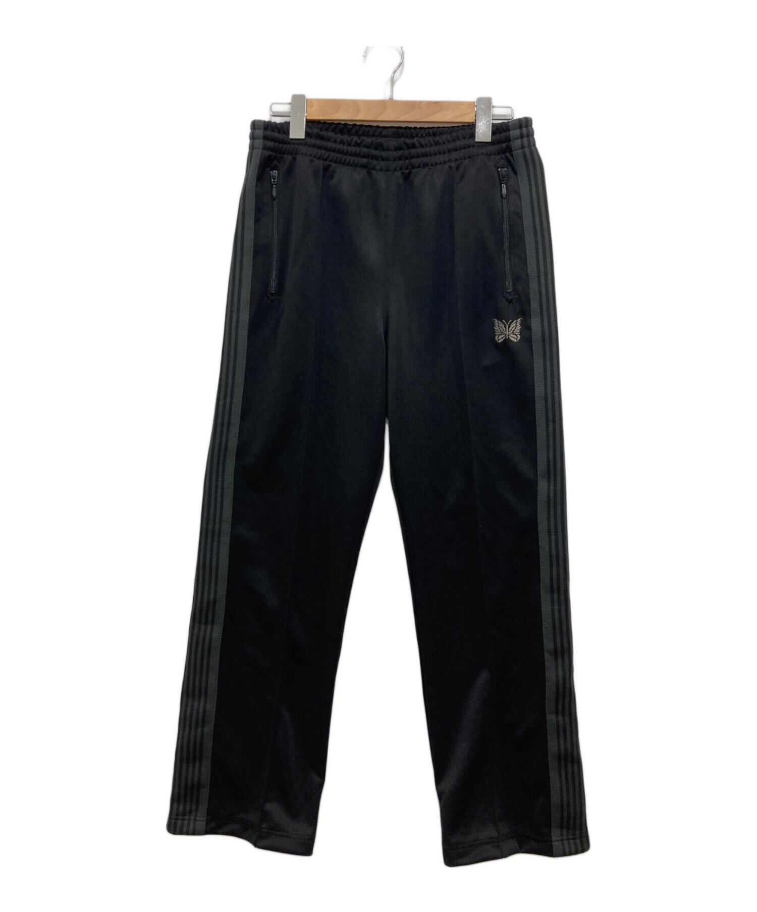 中古・古着通販】Needles (ニードルズ) 刺繍トラックパンツ ブラック