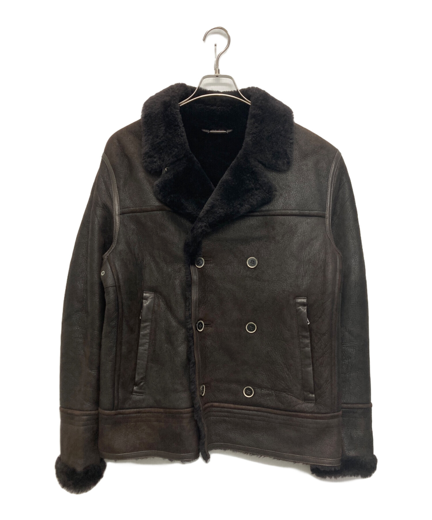 中古・古着通販】HUGO BOSS (ヒューゴ ボス) ダブルブレストムートン