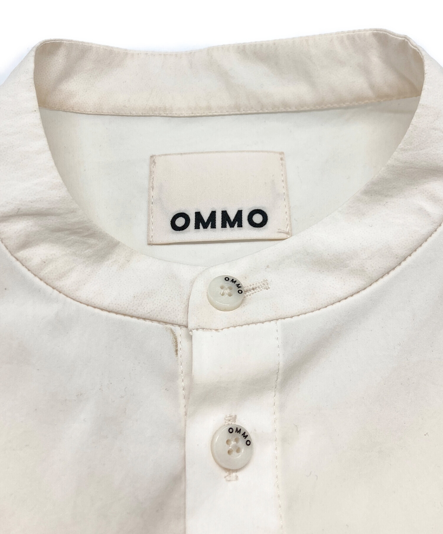 中古・古着通販】OMMO (オーエムエムオー) IRREGULAR PATTERN DOCKING