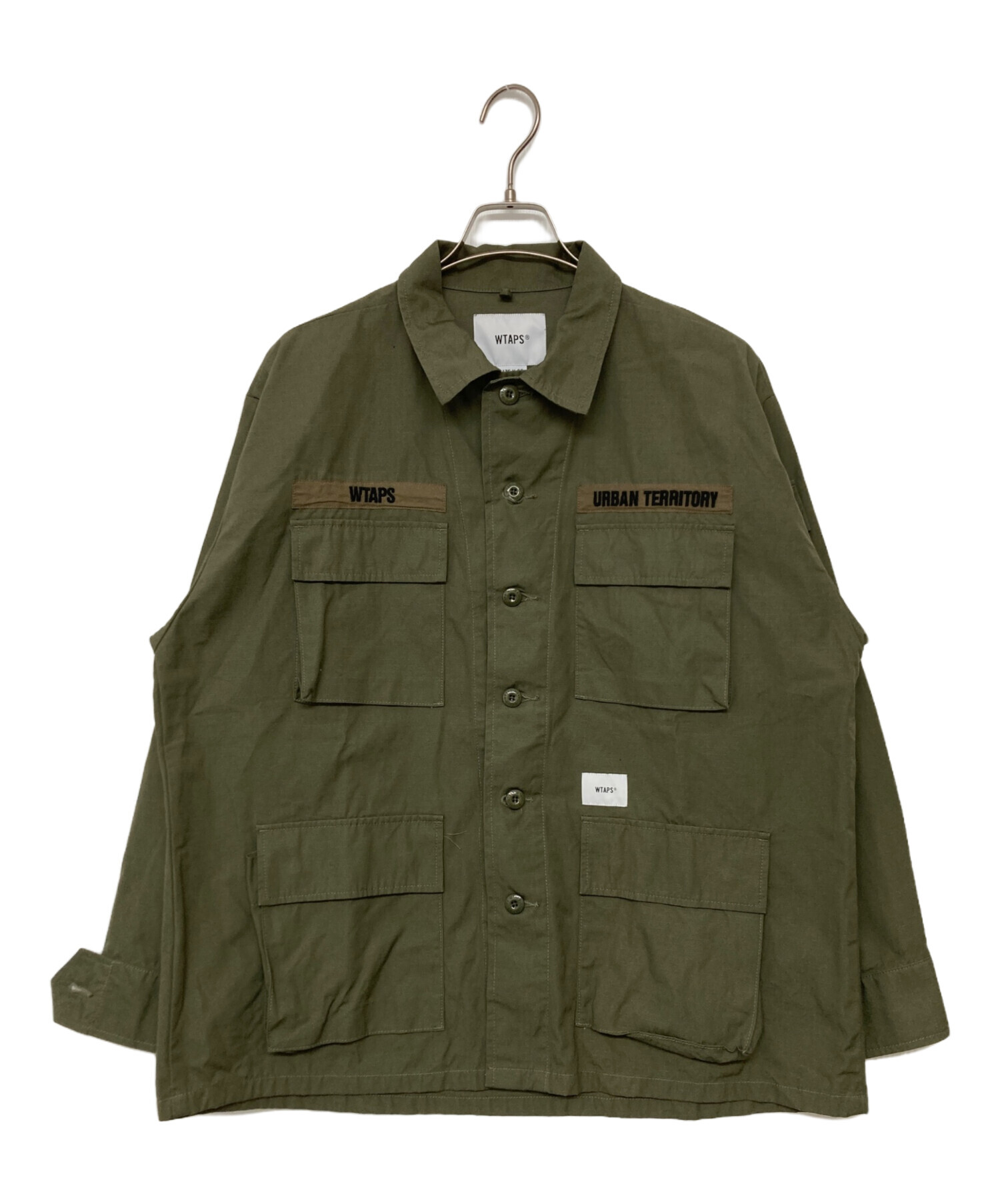 中古・古着通販】WTAPS (ダブルタップス) JUNGLE 02/LS/COTTON.RIPSTOP