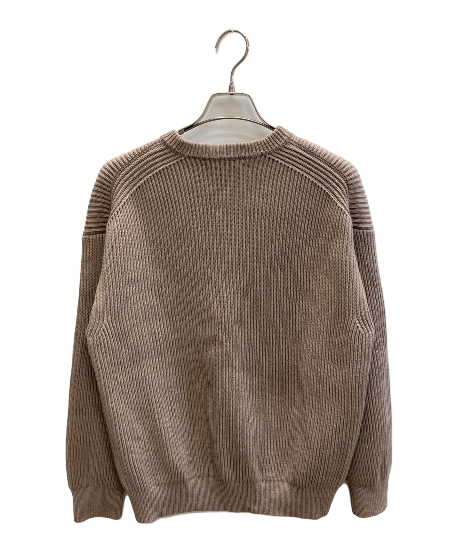 中古・古着通販】AURALEE (オーラリー) SUPER FINE WOOL RIB KNIT BIG