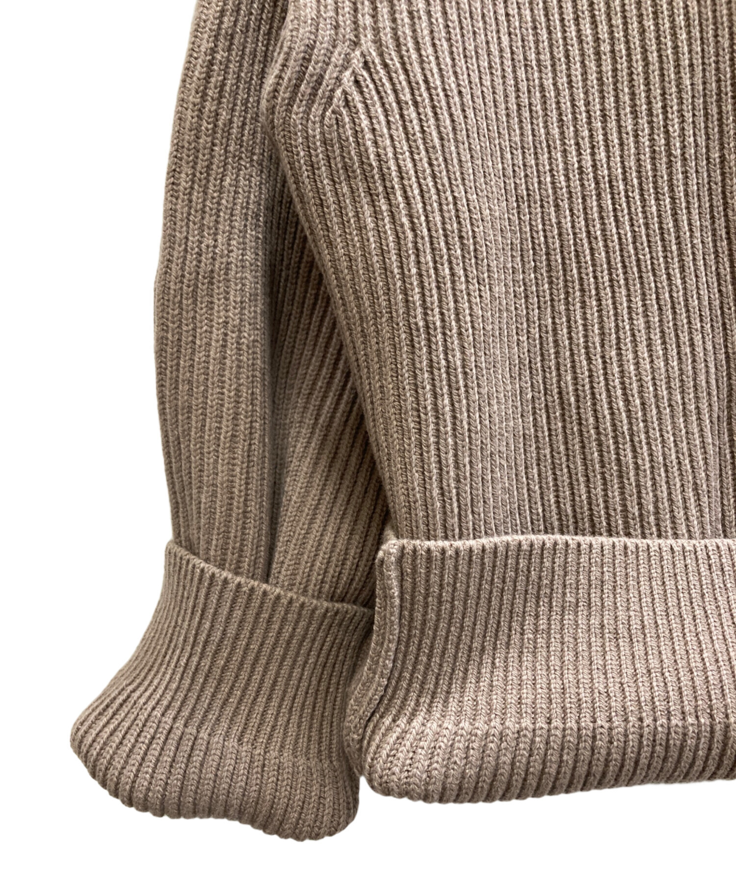 中古・古着通販】AURALEE (オーラリー) SUPER FINE WOOL RIB KNIT BIG