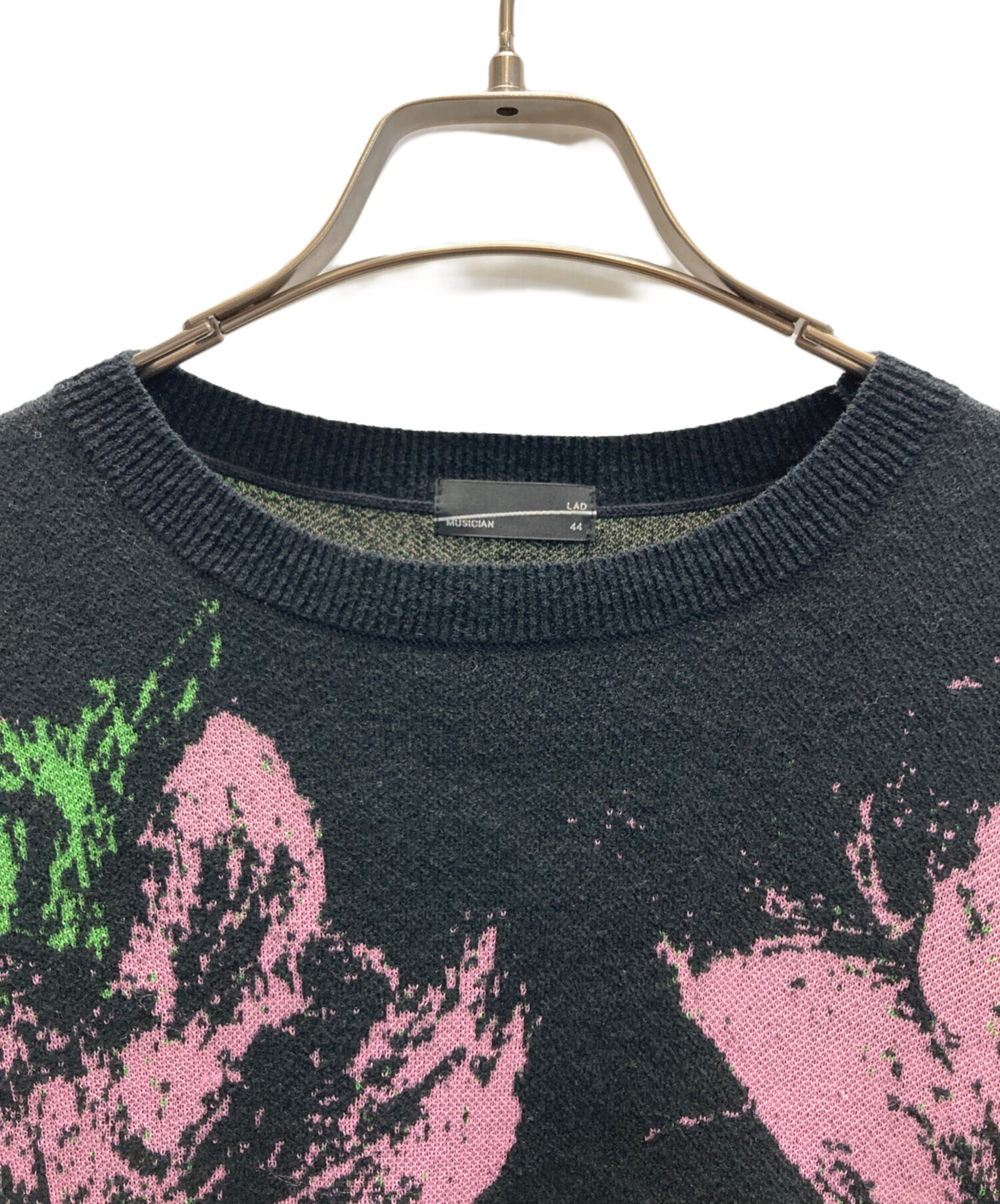 中古・古着通販】LAD MUSICIAN (ラッドミュージシャン) フラワーニット