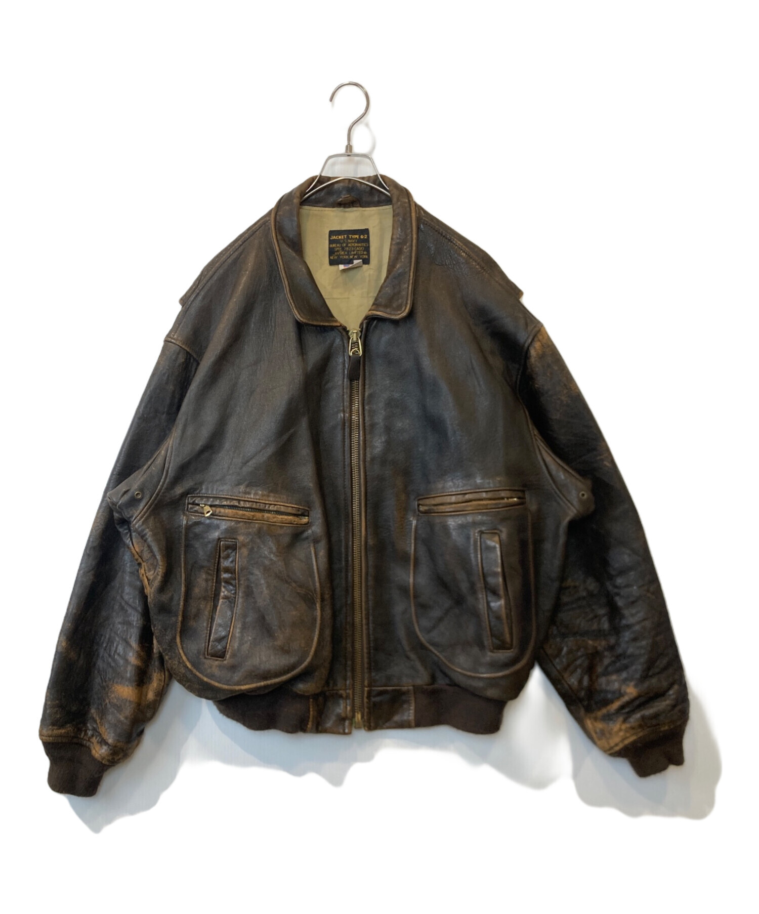 中古・古着通販】AVIREX (アヴィレックス) G－2フライトジャケット