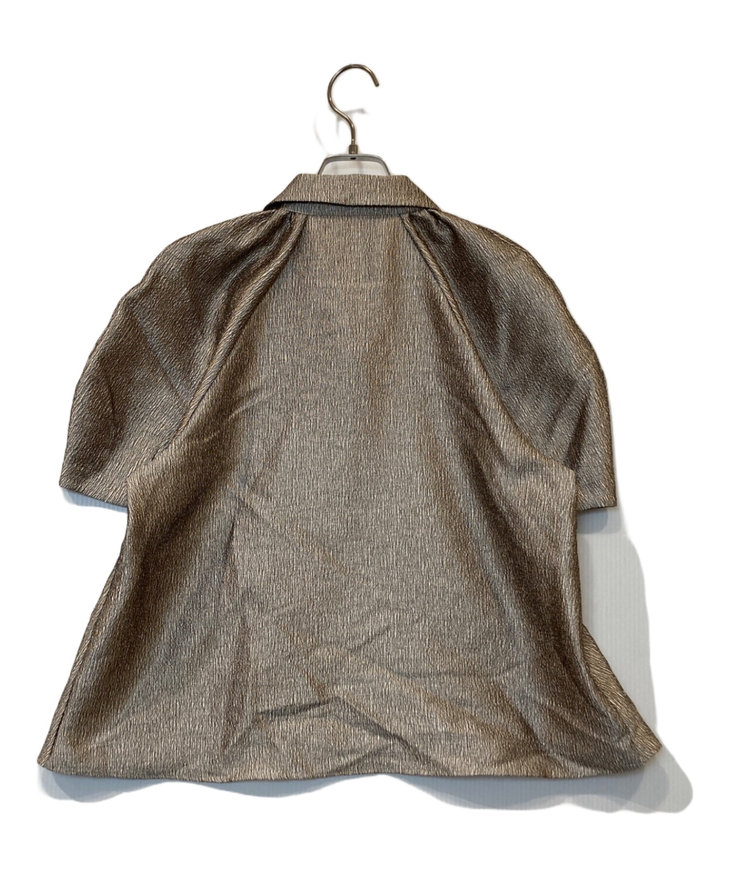 中古・古着通販】machatt (マチャット) メタリックパフスリーブ