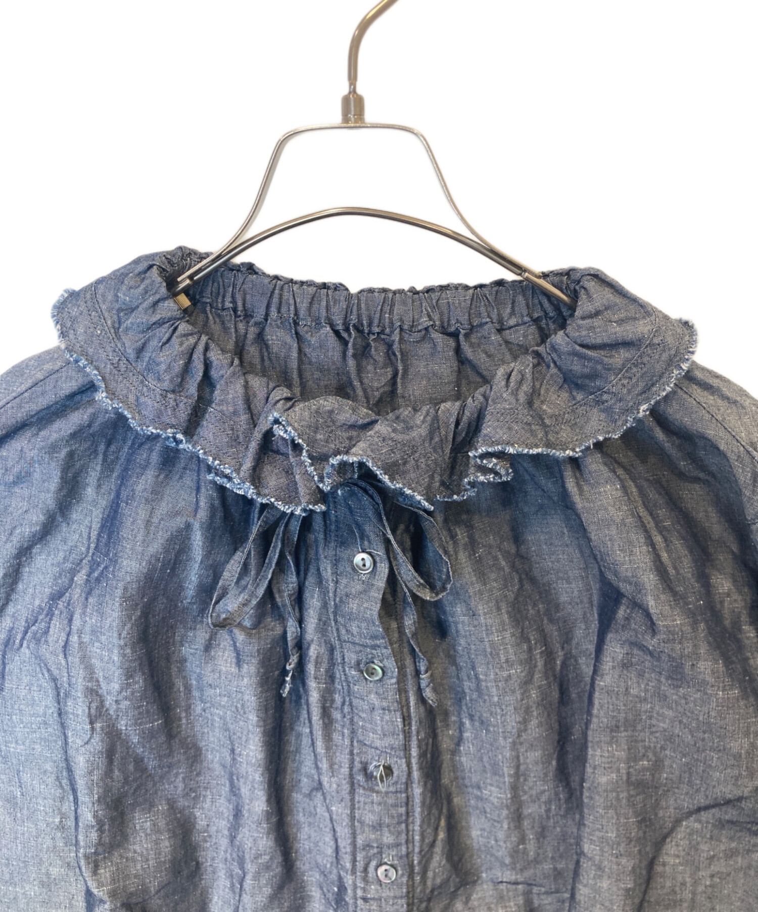 中古・古着通販】nest Robe (ネストローブ) コットンリネンダンガリー