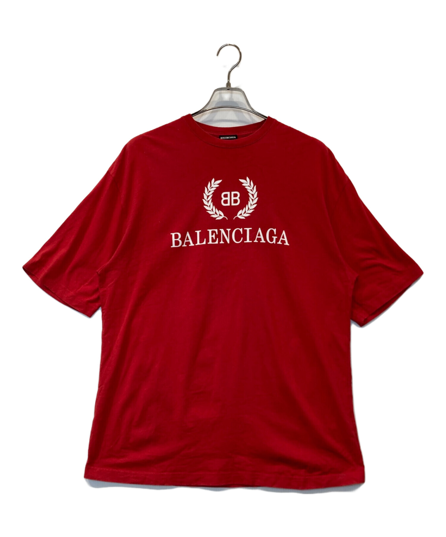中古・古着通販】BALENCIAGA (バレンシアガ) BBロゴ プリントTシャツ
