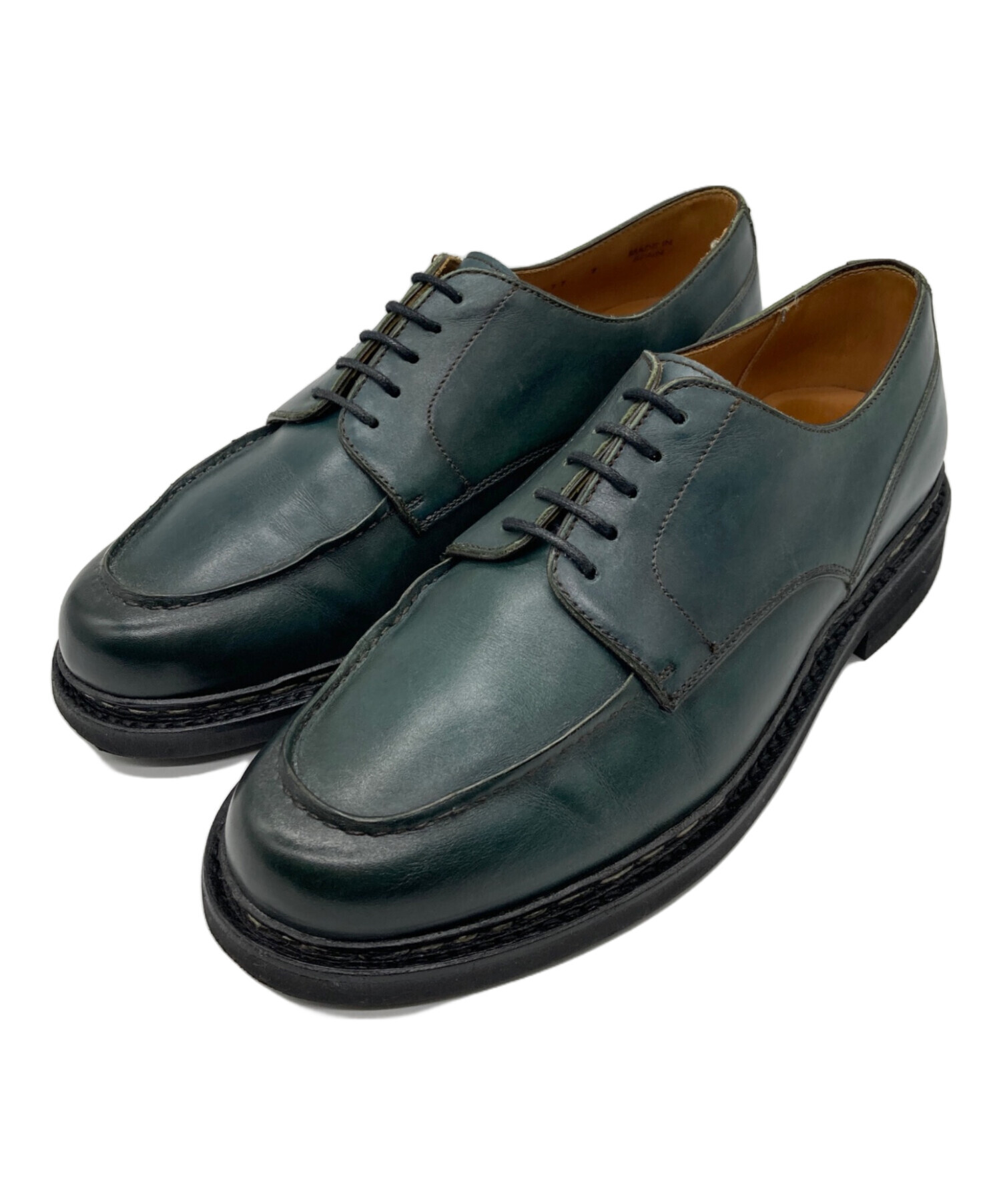 中古・古着通販】berwick (バーウィック) Uチップシューズ グリーン