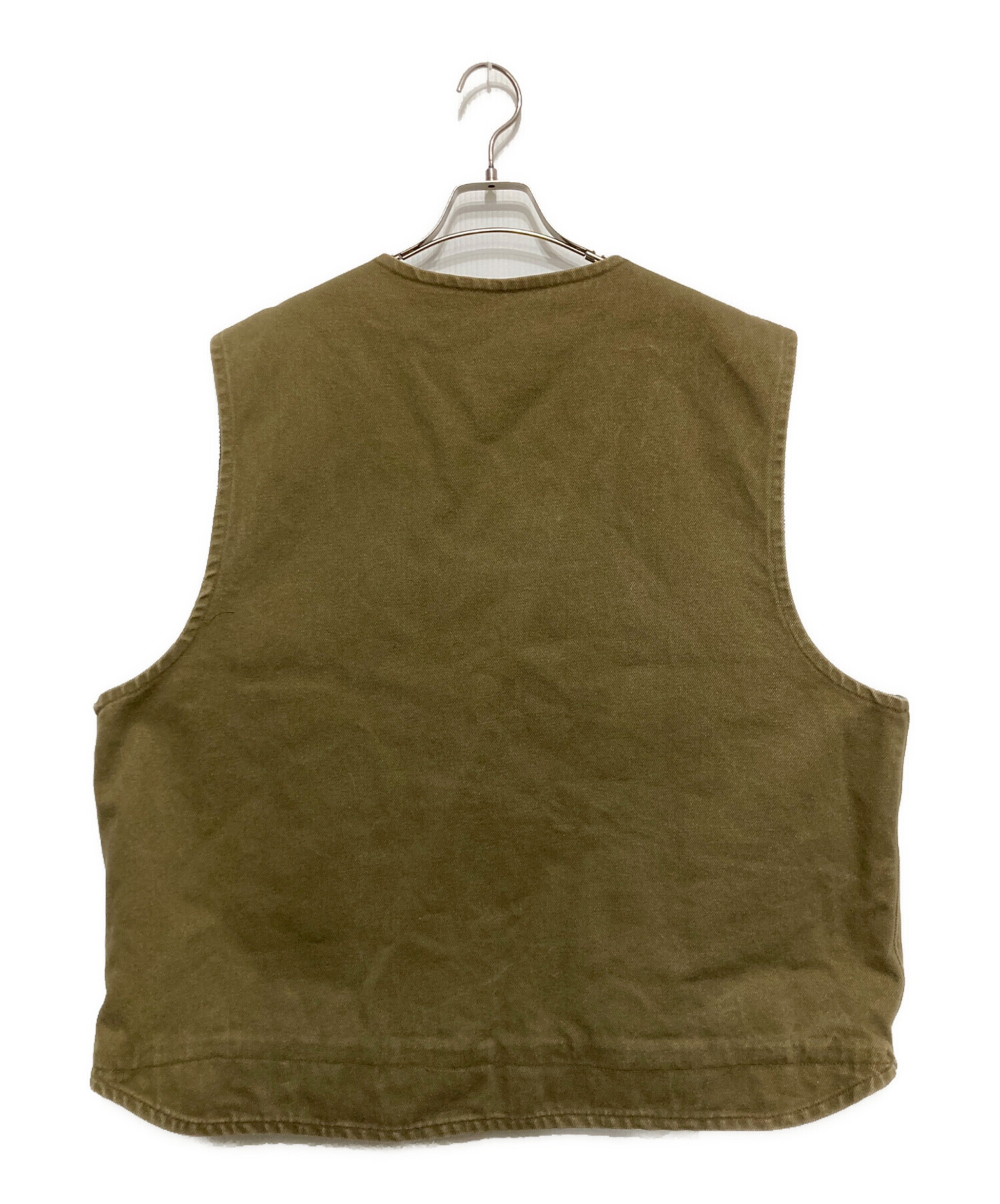 中古・古着通販】CarHartt (カーハート) ダックベスト カーキ サイズ