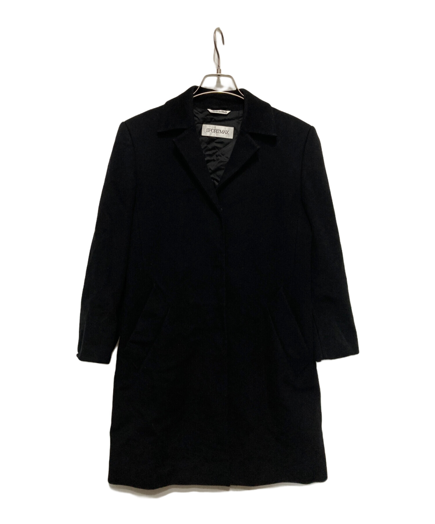 中古・古着通販】SPORT MAX (スポーツマックス) ミドル丈ウールコート