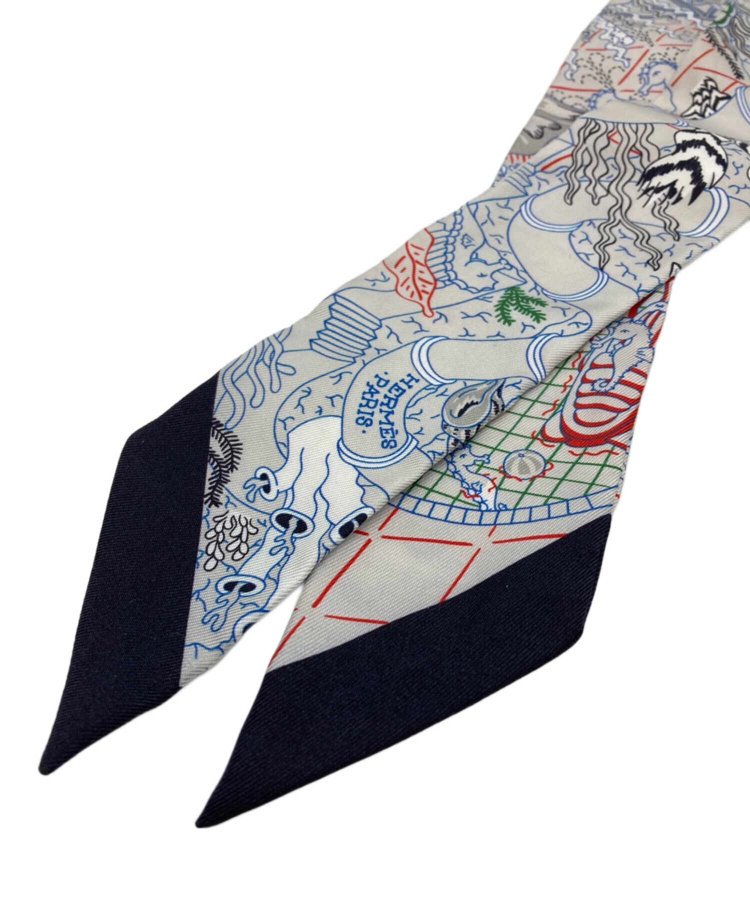 中古・古着通販】HERMES (エルメス) ツィリー splash park in/gris