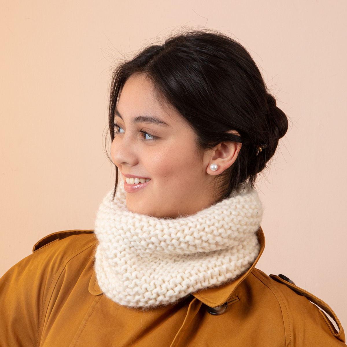 Avers Snood knitting kit - Tricotez-moi knitting box