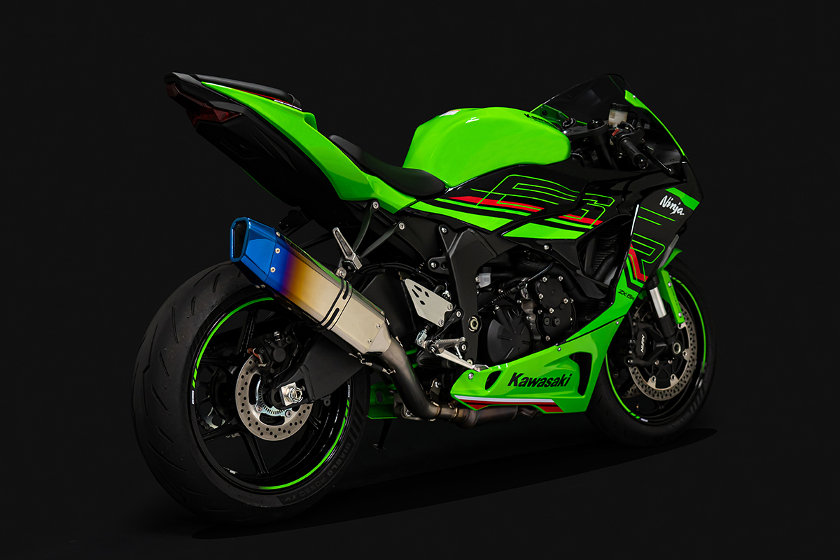 トリックスター / Ninja ZX-6R (24-26)スポーツコンバートマフラーIKAZUCHI