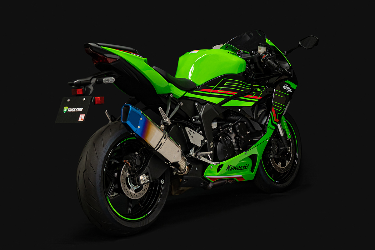 トリックスター / Ninja ZX-6R(24-26) 政府認証スリップオンマフラー