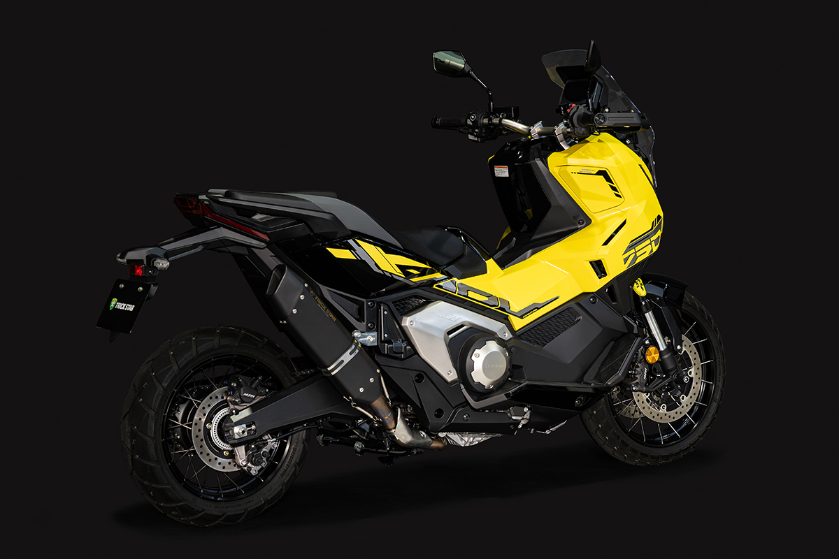 トリックスター / X-ADV（25）政府認証スリップオンマフラーIKAZUCHI