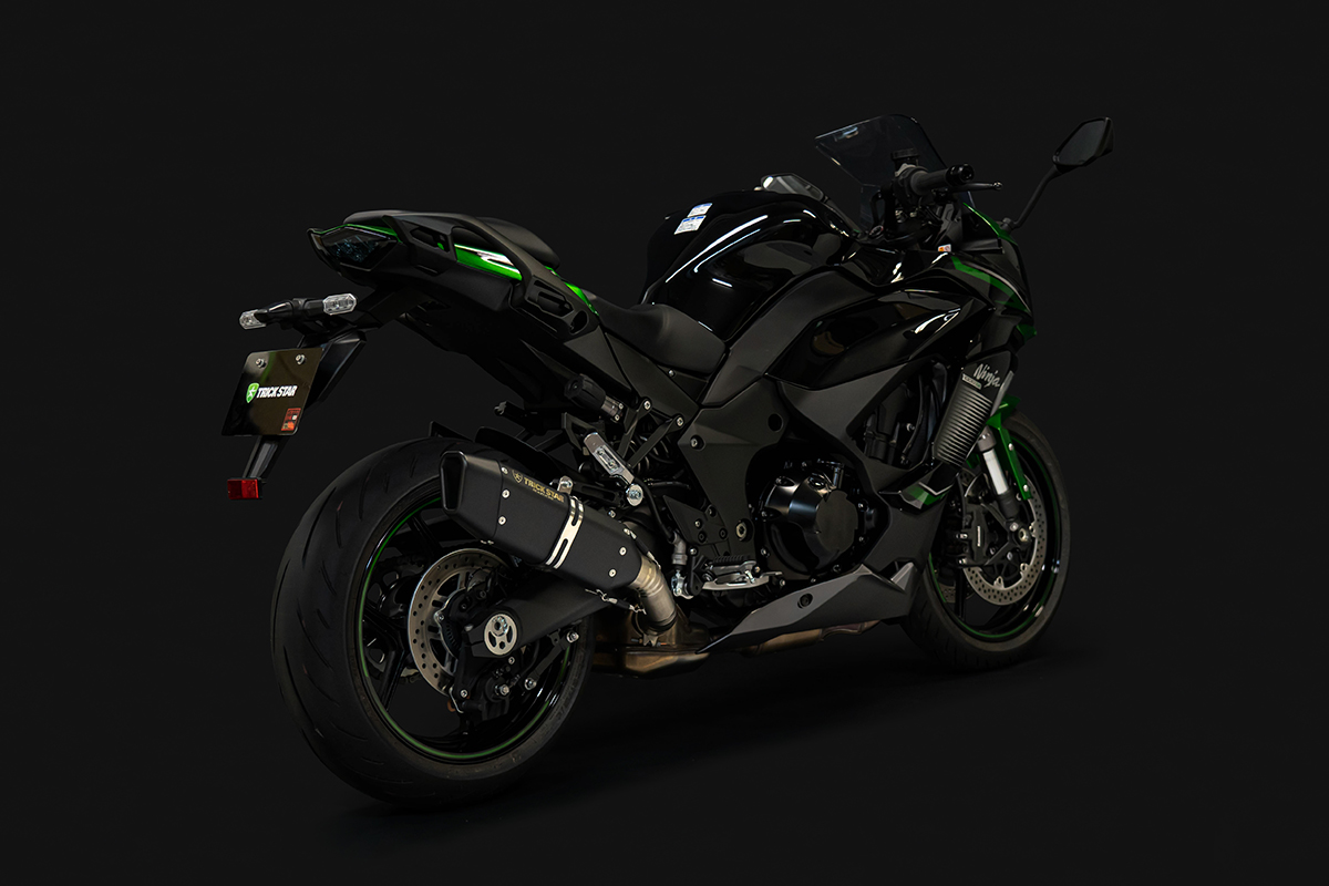 トリックスター / Ninja 1000SX（20-24）政府認証スリップオンマフラー