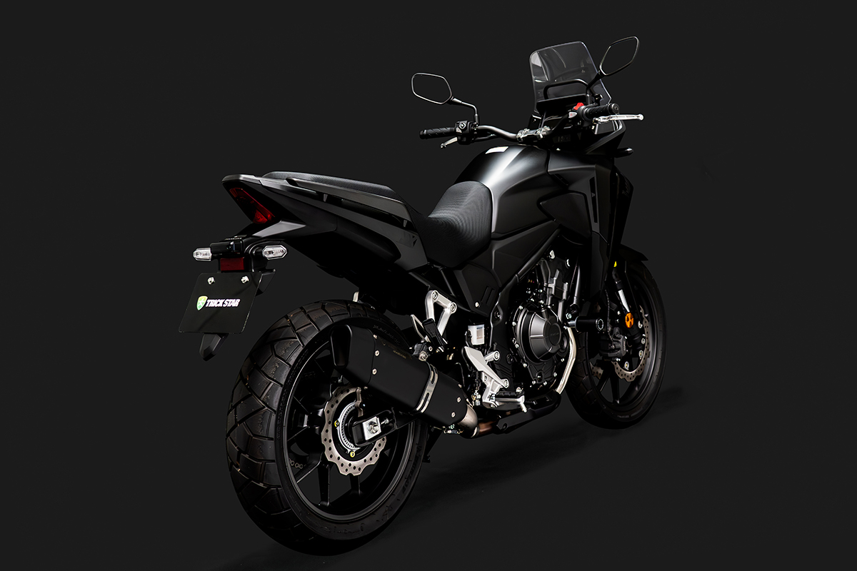 トリックスター / NX400政府認証スリップオンマフラーIKAZUCHI