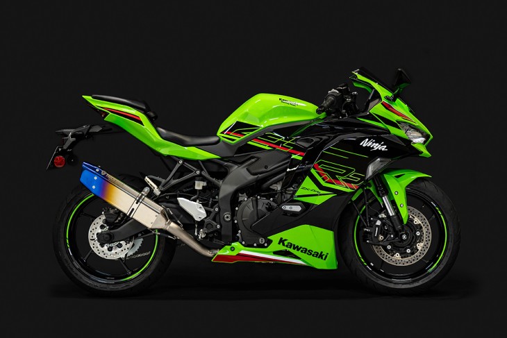 11月発売開始】Ninja ZX-4R SE /ZX-4RR 政府認証フルエキゾースト