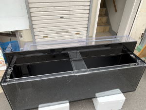 アクリル水槽 底板・背板/黒艶なし 450×450×450 アクリル水槽 底板・