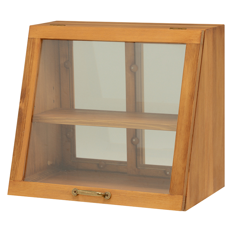 店舗用 レジカウンター 什器 木製 ガラスケース付き 幅95cm 楽天市場