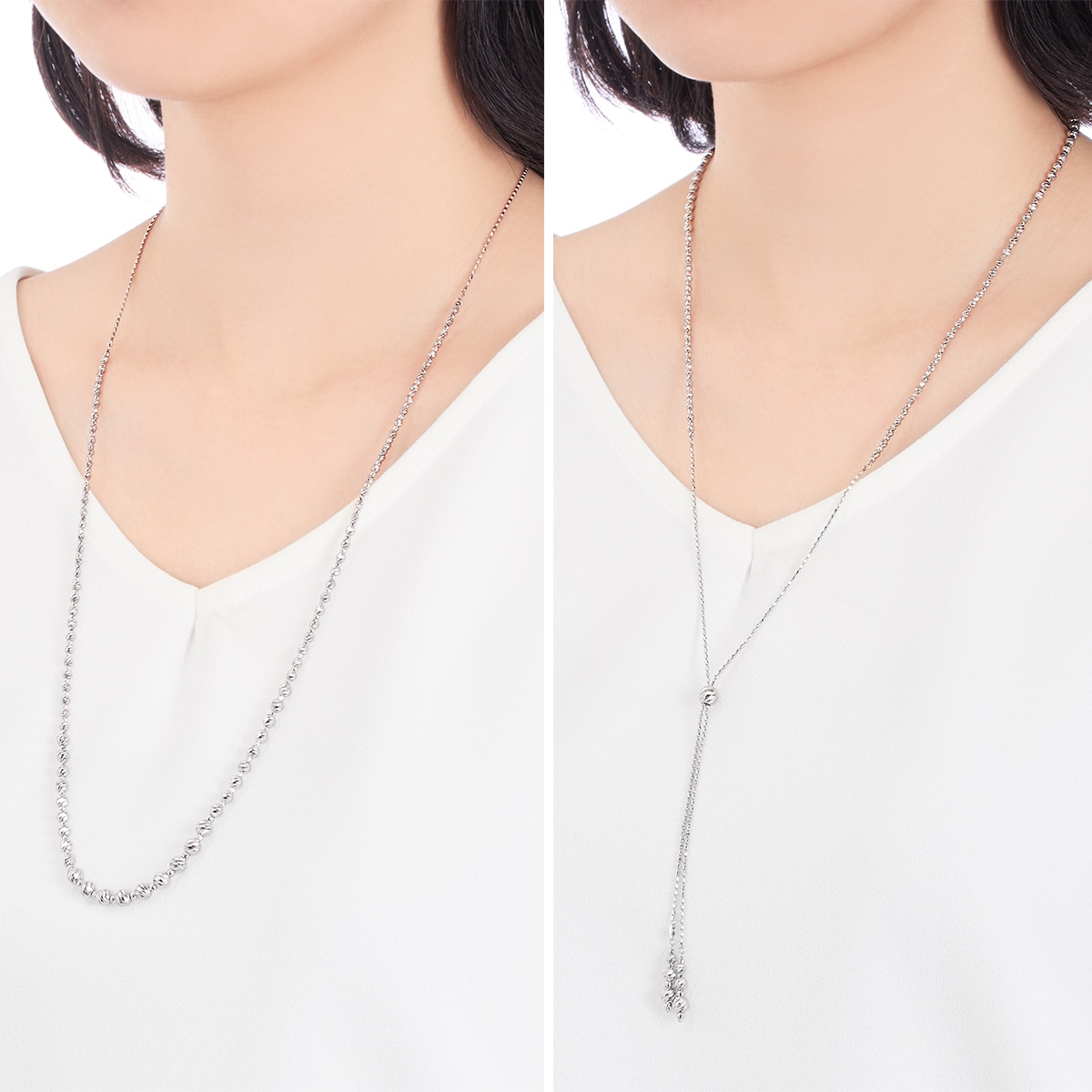 プラチナロングネックレス(RNC593)|TSUTSUMI（ジュエリーツツミ