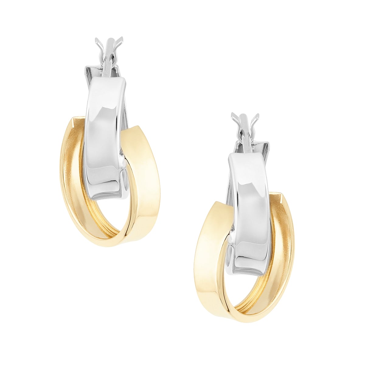 K10ホワイトゴールド/K10イエローゴールドピアス(RPE063-003)|TSUTSUMI