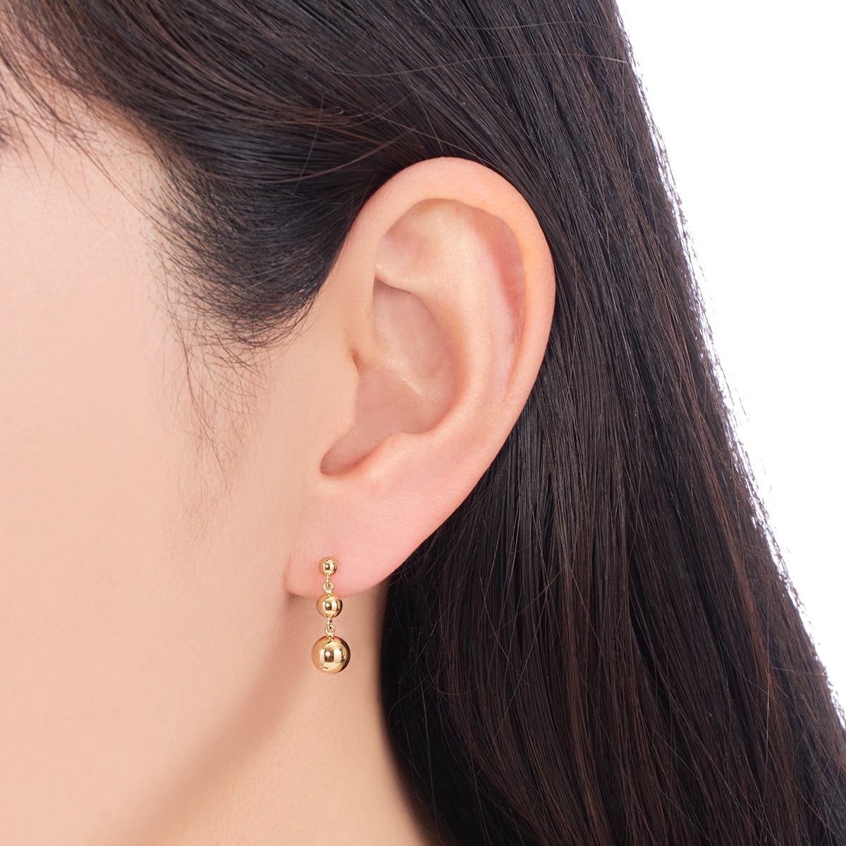 K18イエローゴールドピアス(RPE561-002)|TSUTSUMI（ジュエリーツツミ