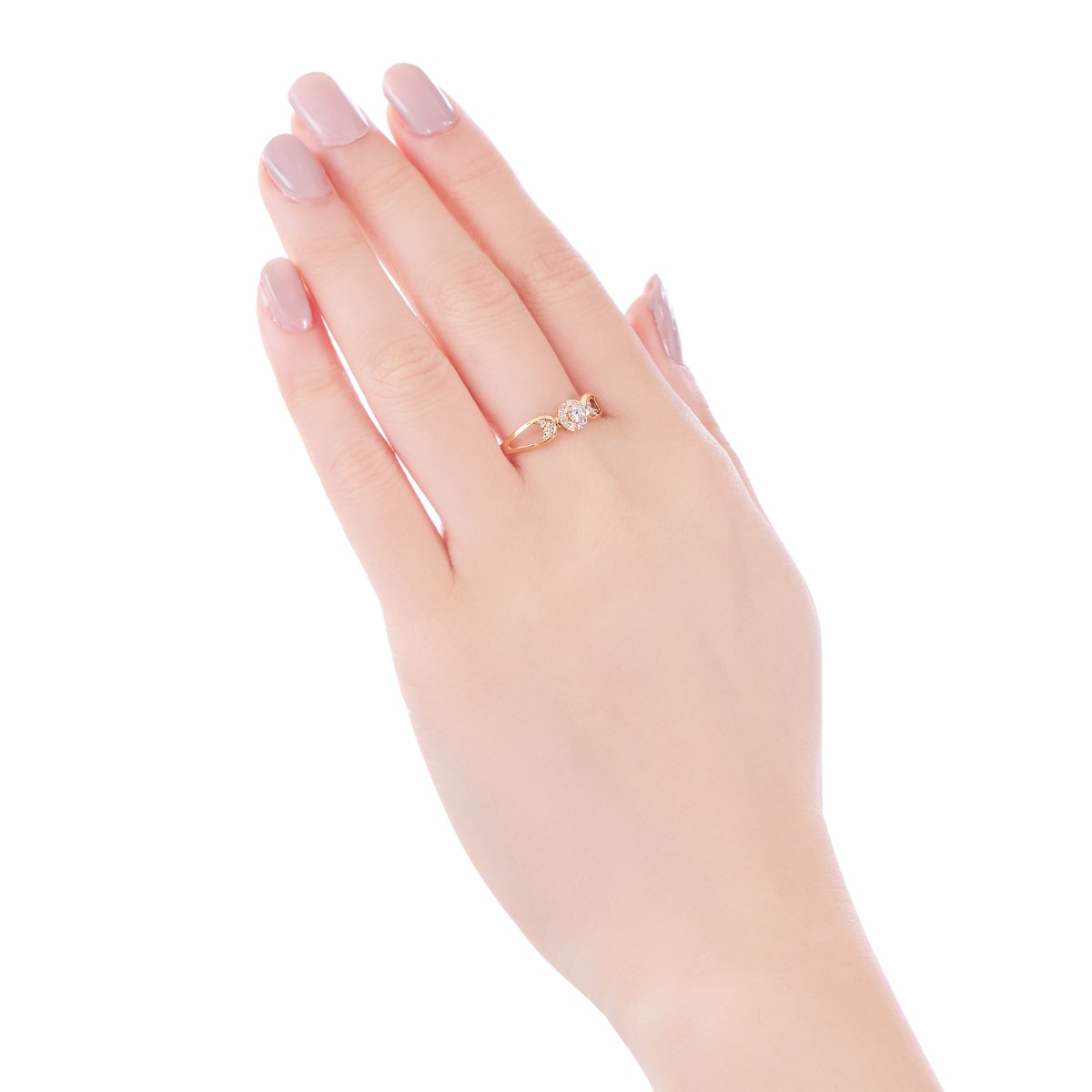 K18イエローゴールドダイヤモンドリング(RFR319-002)|TSUTSUMI