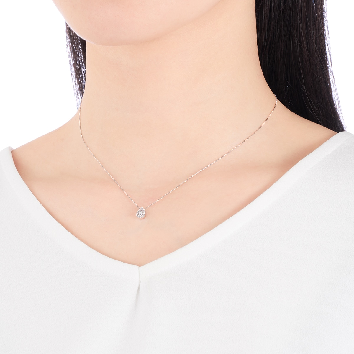 プラチナダイヤモンドネックレス(RPN138-001)|TSUTSUMI（ジュエリー