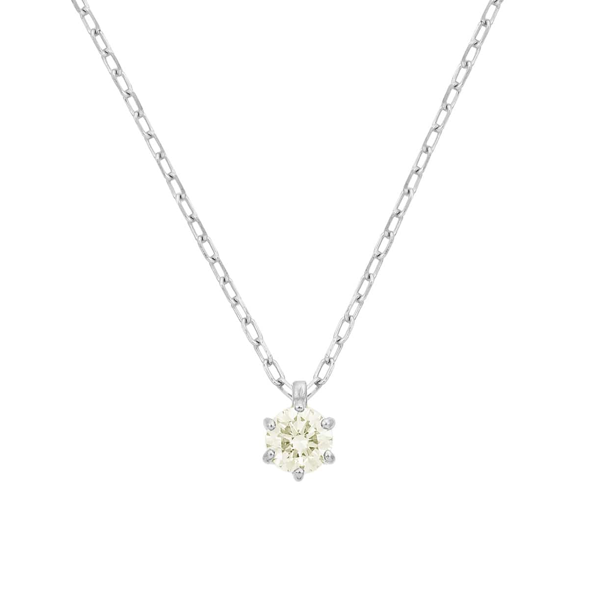 K10ホワイトゴールドダイヤモンドネックレス(RPN741-002)|TSUTSUMI