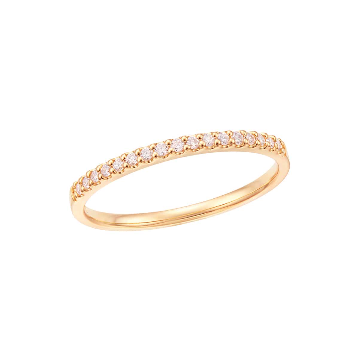 K18イエローゴールドダイヤモンドリング(RFR464-002)|TSUTSUMI