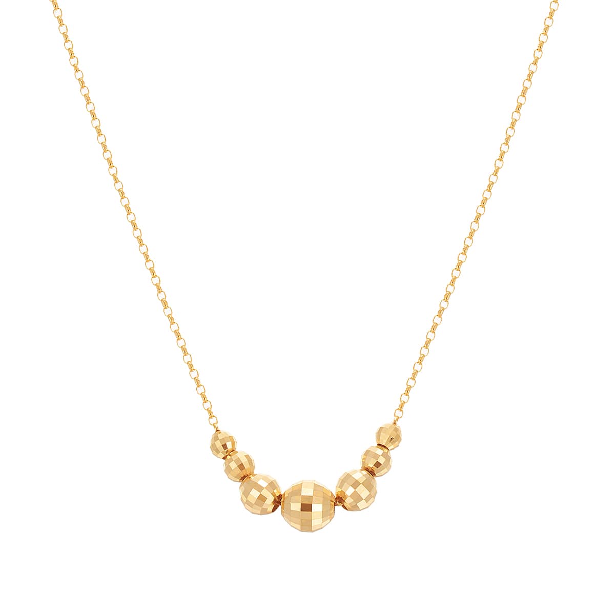 K18イエローゴールドネックレス(RNC082)|TSUTSUMI（ジュエリーツツミ