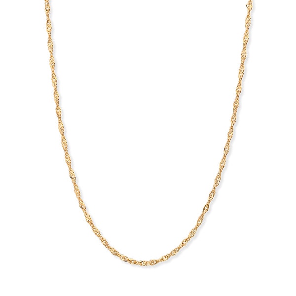 K18イエローゴールドネックレス（40cm）(RNC044)|TSUTSUMI（ジュエリー