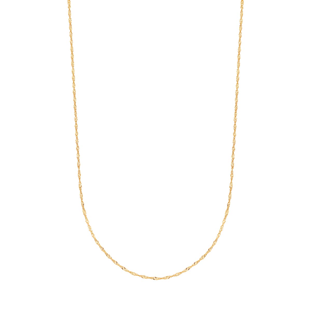 K18イエローゴールドネックレス（40cm）(RNC044)|TSUTSUMI（ジュエリー