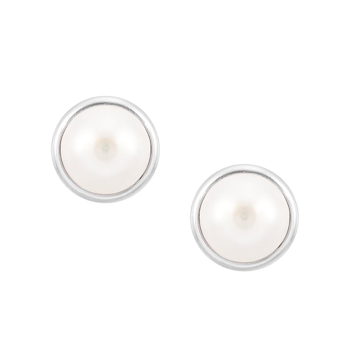 プラチナ淡水パールピアス（6mm）(RPE395-003)|TSUTSUMI（ジュエリー