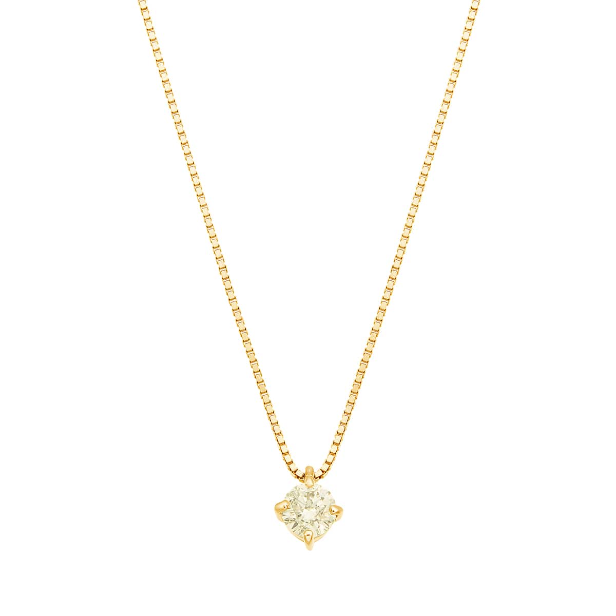 K18イエローゴールドダイヤモンドネックレス(RPN597-002)|TSUTSUMI