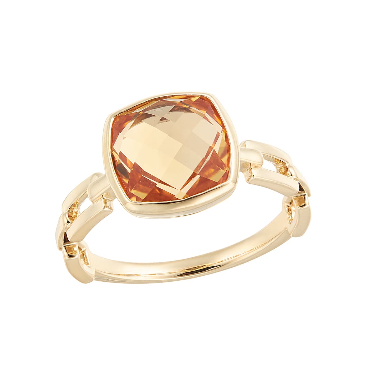 K10イエローゴールドライトアメシストリング(RFR037-002)|TSUTSUMI