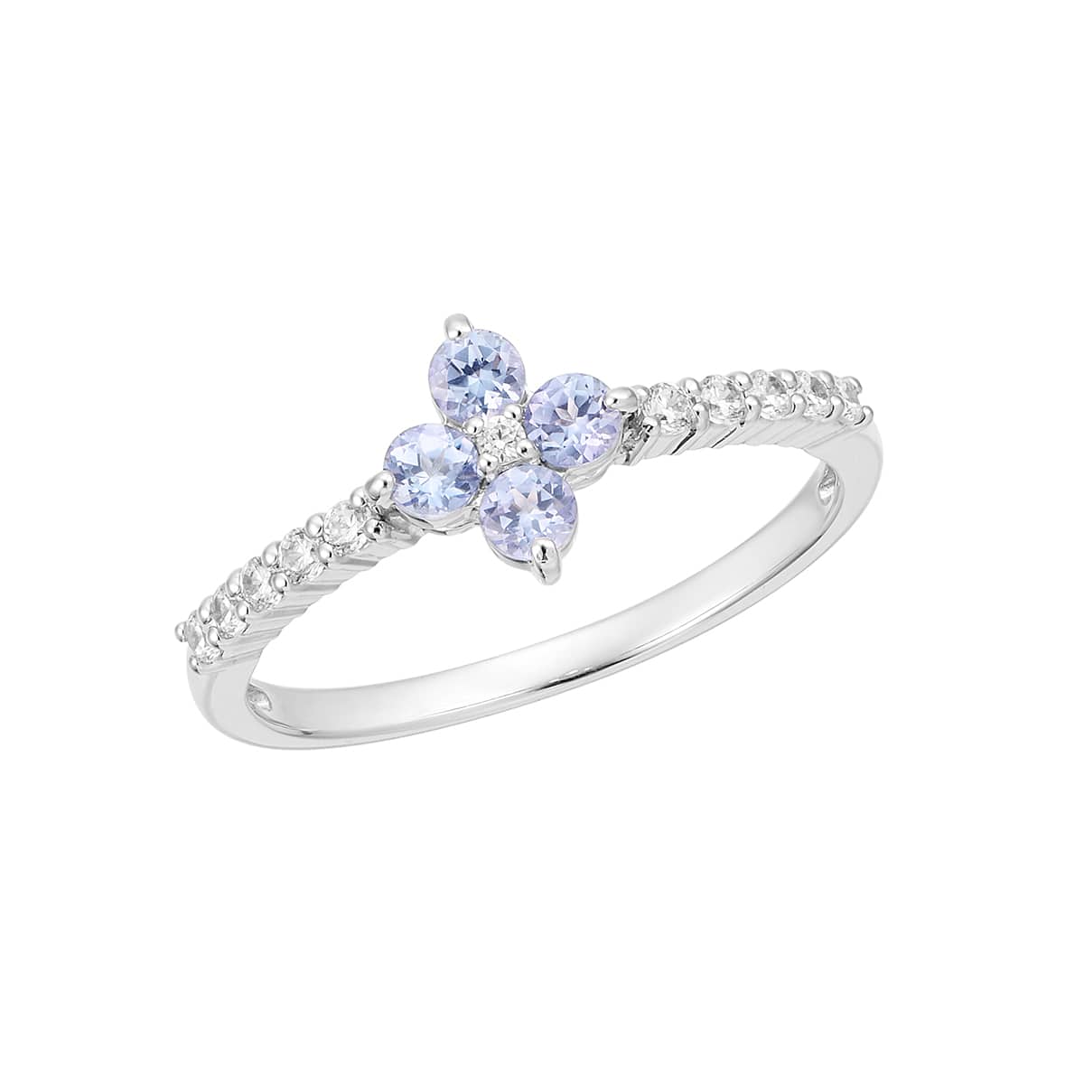 K10ホワイトゴールドタンザナイトリング(RFR457-002)|TSUTSUMI