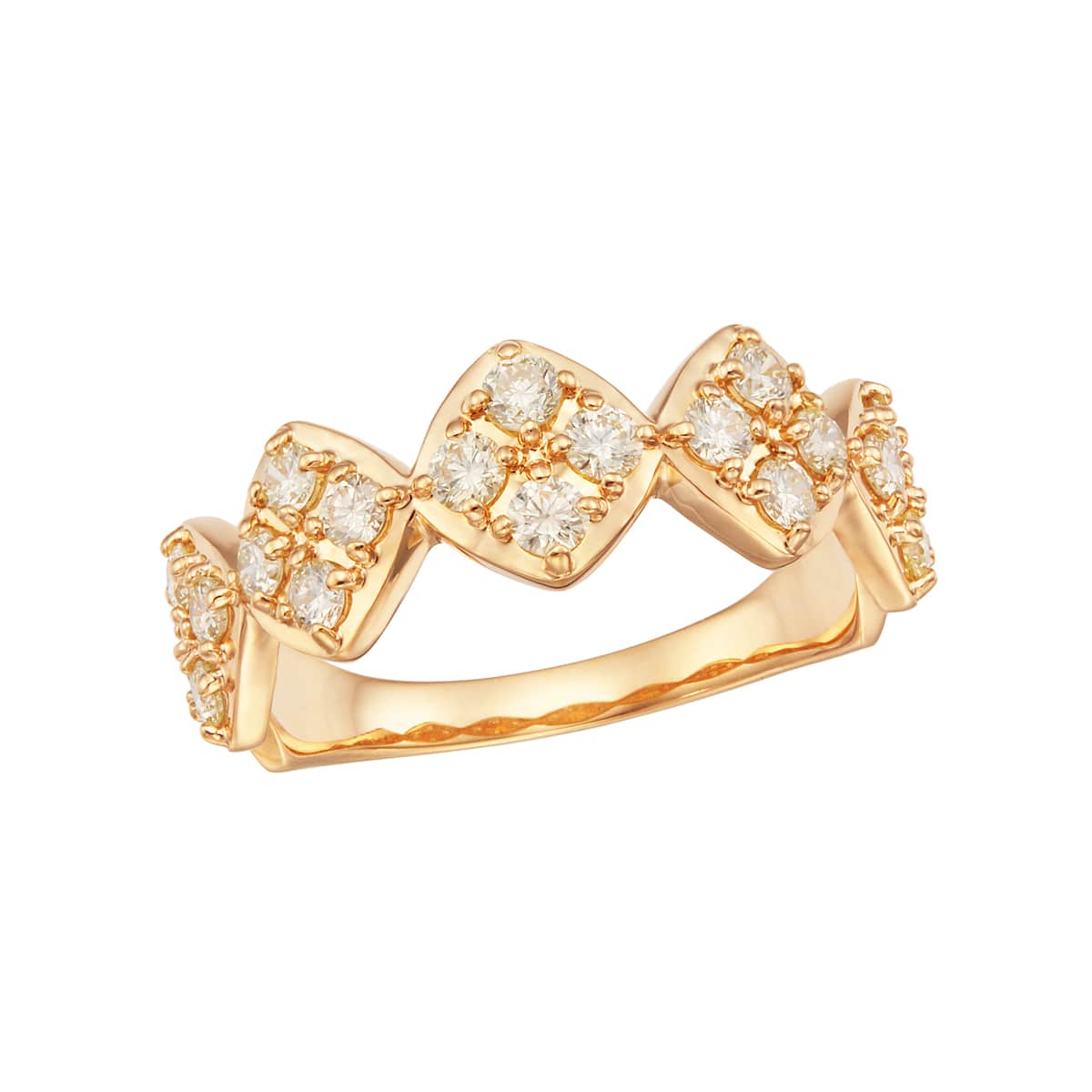 K18イエローゴールドダイヤモンドリング(RFR462-002)|TSUTSUMI