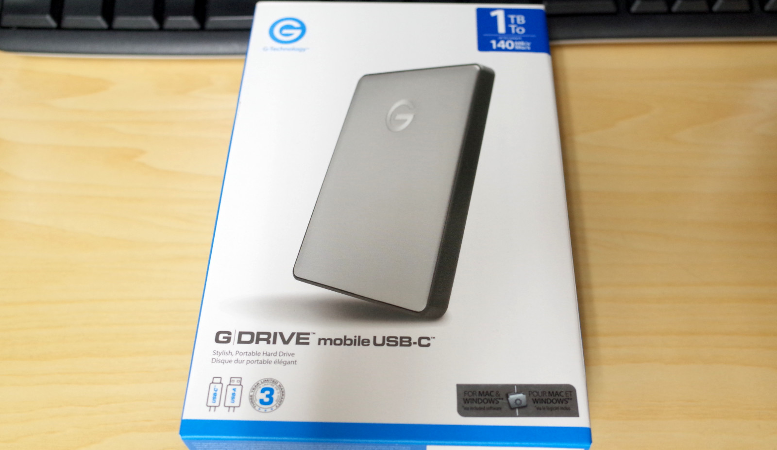 G-DRIVE Mobile USB-CのレビューとWindowsでの使用してみる – TSPAGE.NET