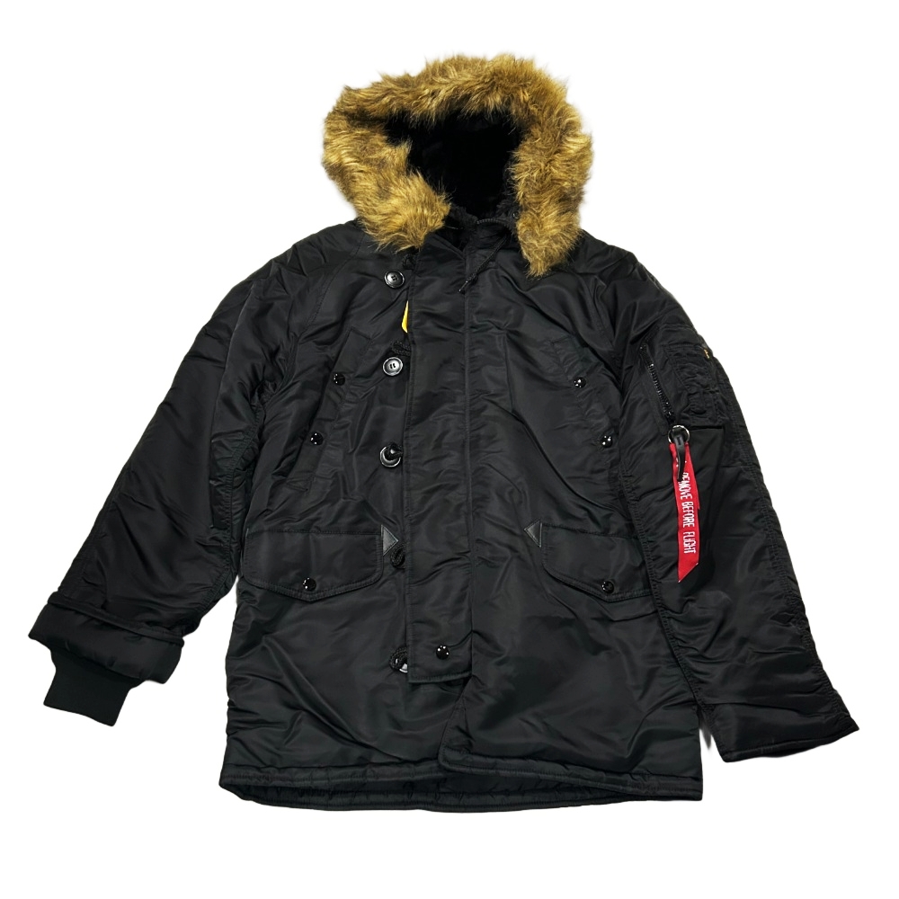 ALPHA INDUSTRIES / アルファ インダストリーズ N-3B JACKET BLACK S