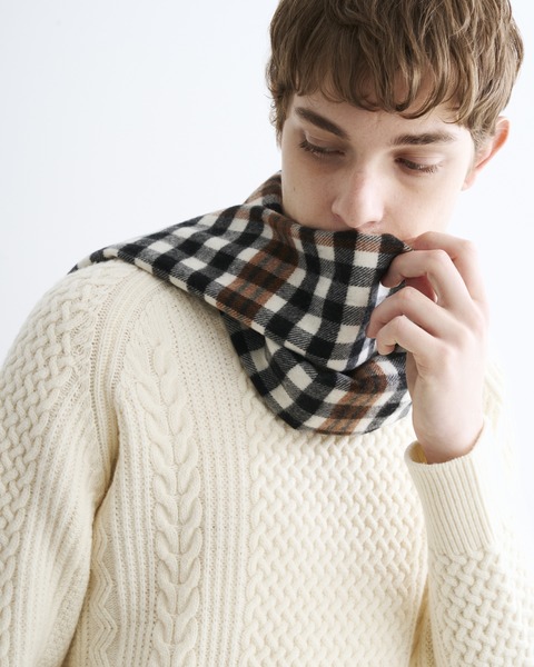CASHMERE MUFFLER カシミヤマフラー｜ブラックウォッチ｜Goods