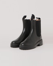 SIDE GORE RAIN BOOTS MID サイド ゴア レインブーツ ミッド｜ブラック