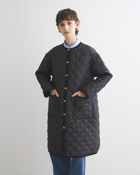 ARKLEY A-LINE LONG アークリー Aライン ロング｜ネイビー｜ウィメンズ