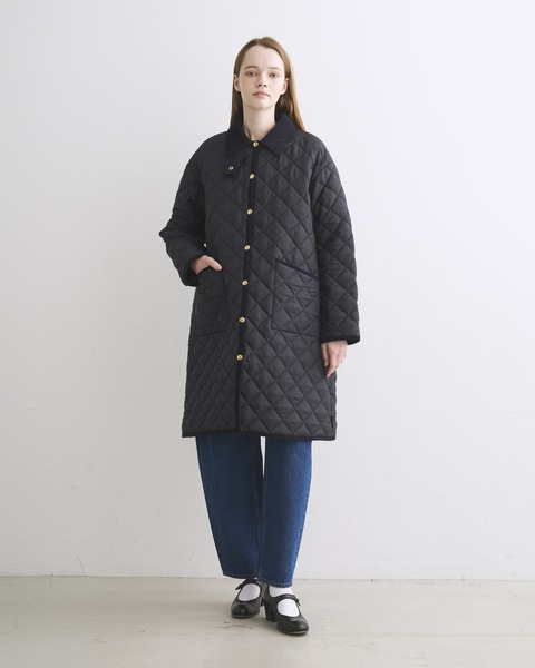 WAVERLY A-LINE LONG ウェーバリー Aライン ロング｜ブラック