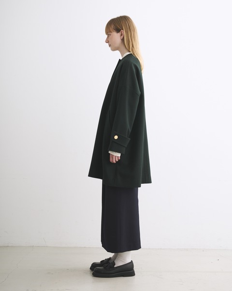 MALTON NO COLLAR マールトン ノーカラー｜ブラック｜ウィメンズ