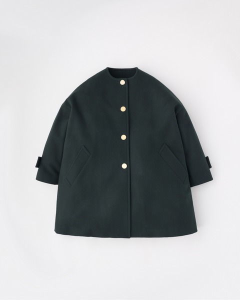 MALTON NO COLLAR マールトン ノーカラー｜ブラック｜ウィメンズ